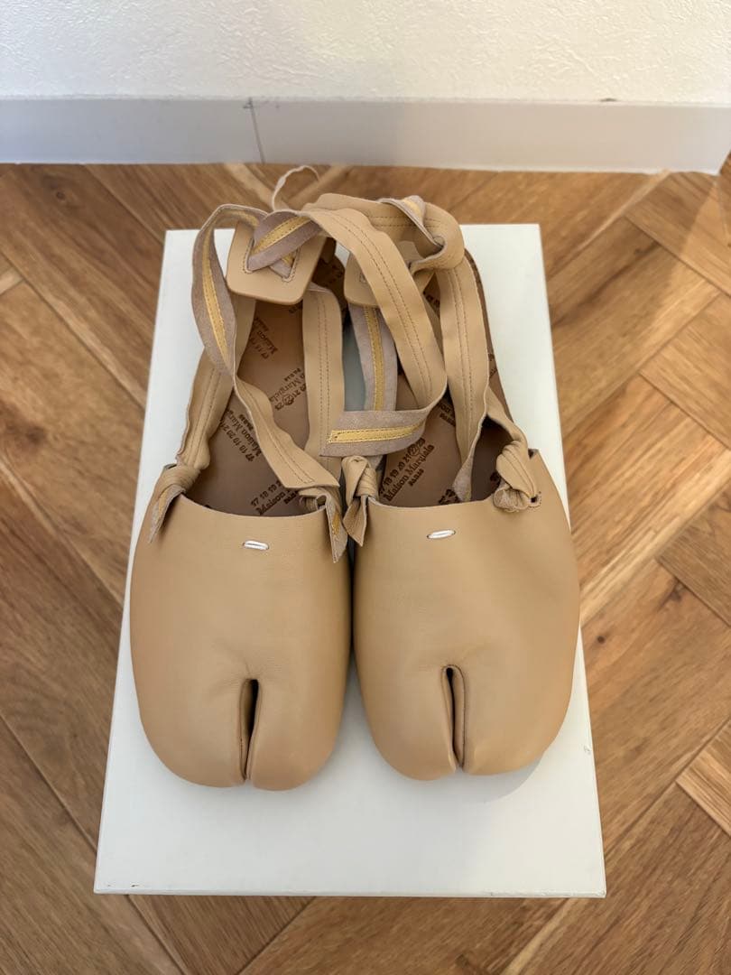Maison Margielaメゾン マルジェラ バッグストラップバレエシューズ