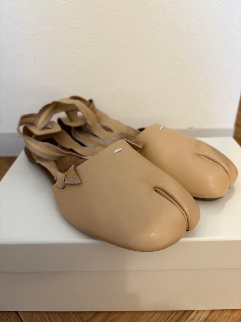 Maison Margielaメゾン マルジェラ バッグストラップバレエシューズ