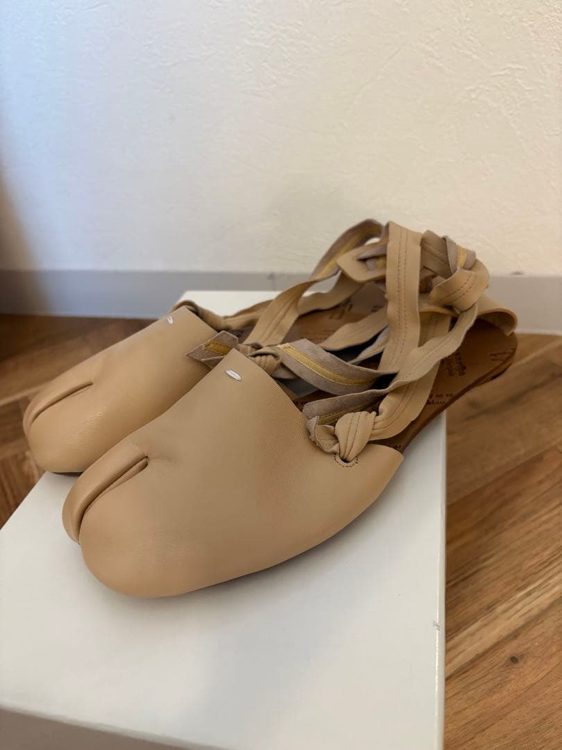 Maison Margielaメゾン マルジェラ バッグストラップバレエシューズ