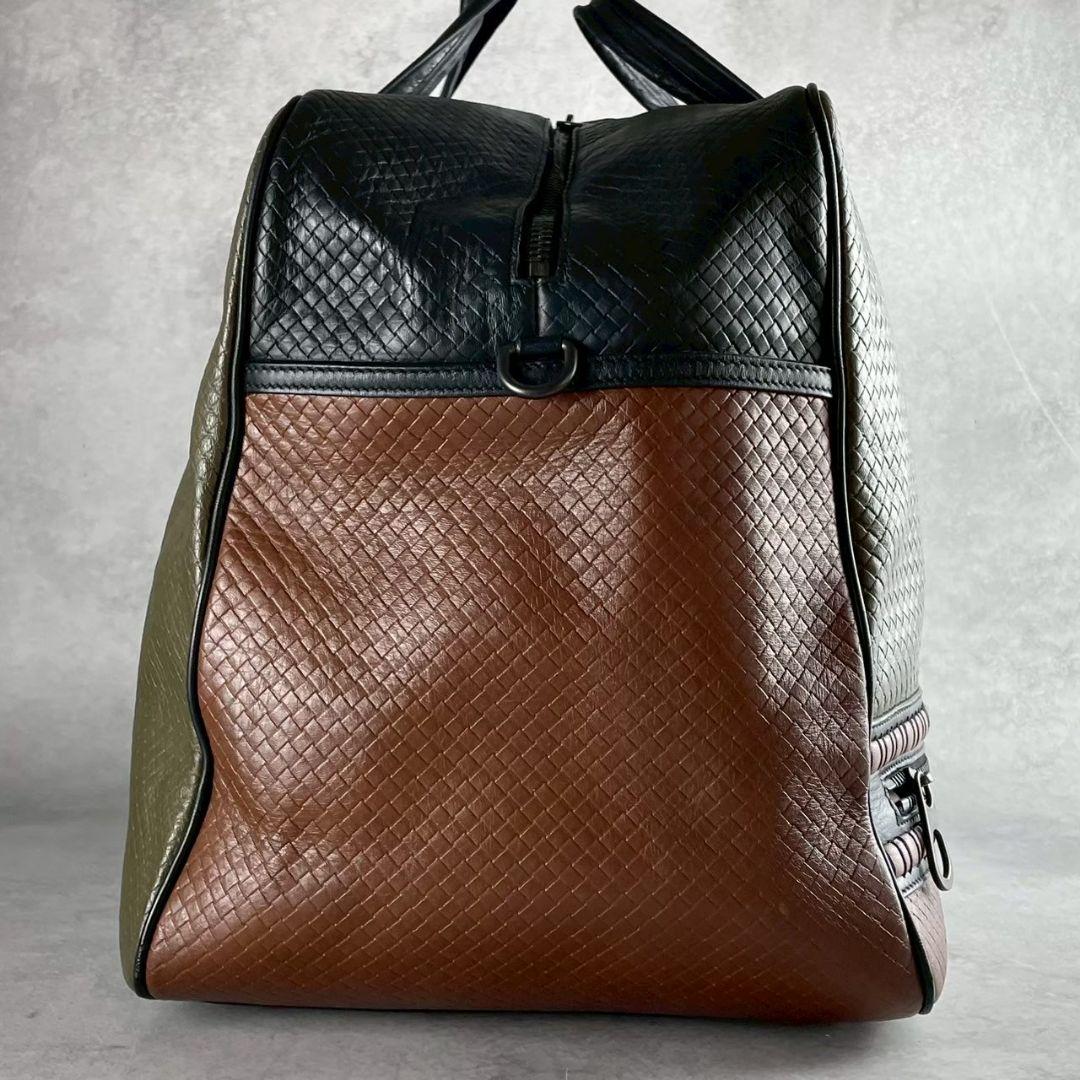 極美品！ボッテガヴェネタ イントレチャートミニボストン 2wayショルダーバッグ