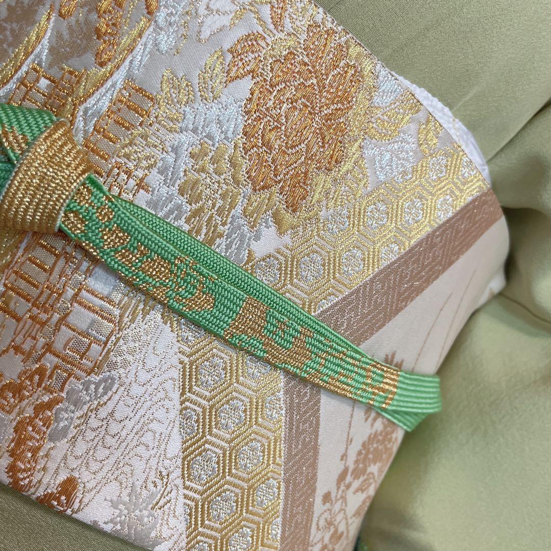 訪問着　フルセット　手書き　風情　情景　すこやかガード　落款　着物　I1