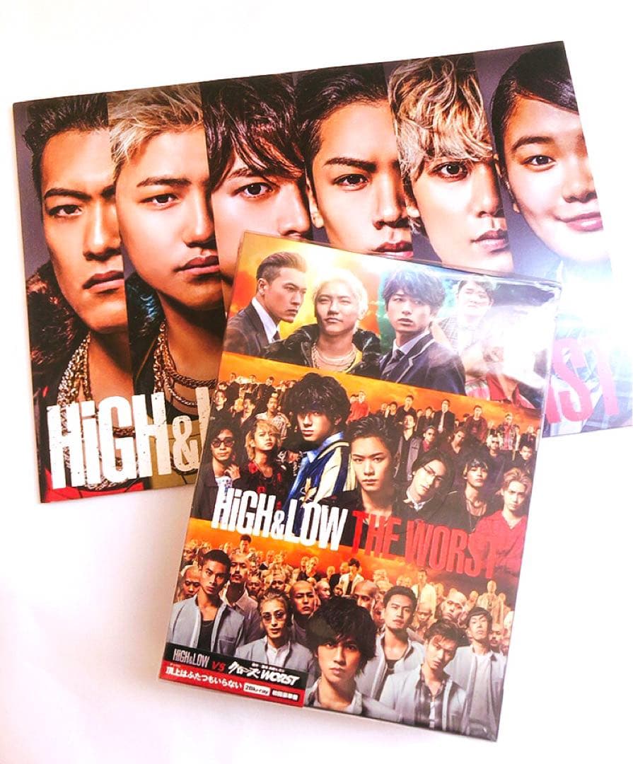 【BluRay】HiGH&LOW THE WORST 初回豪華盤・パンフレット