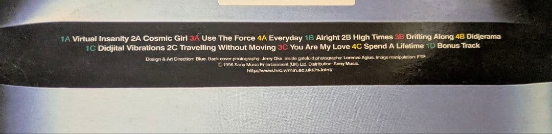 洋楽 Jamiroquai /Travelling Without Moving