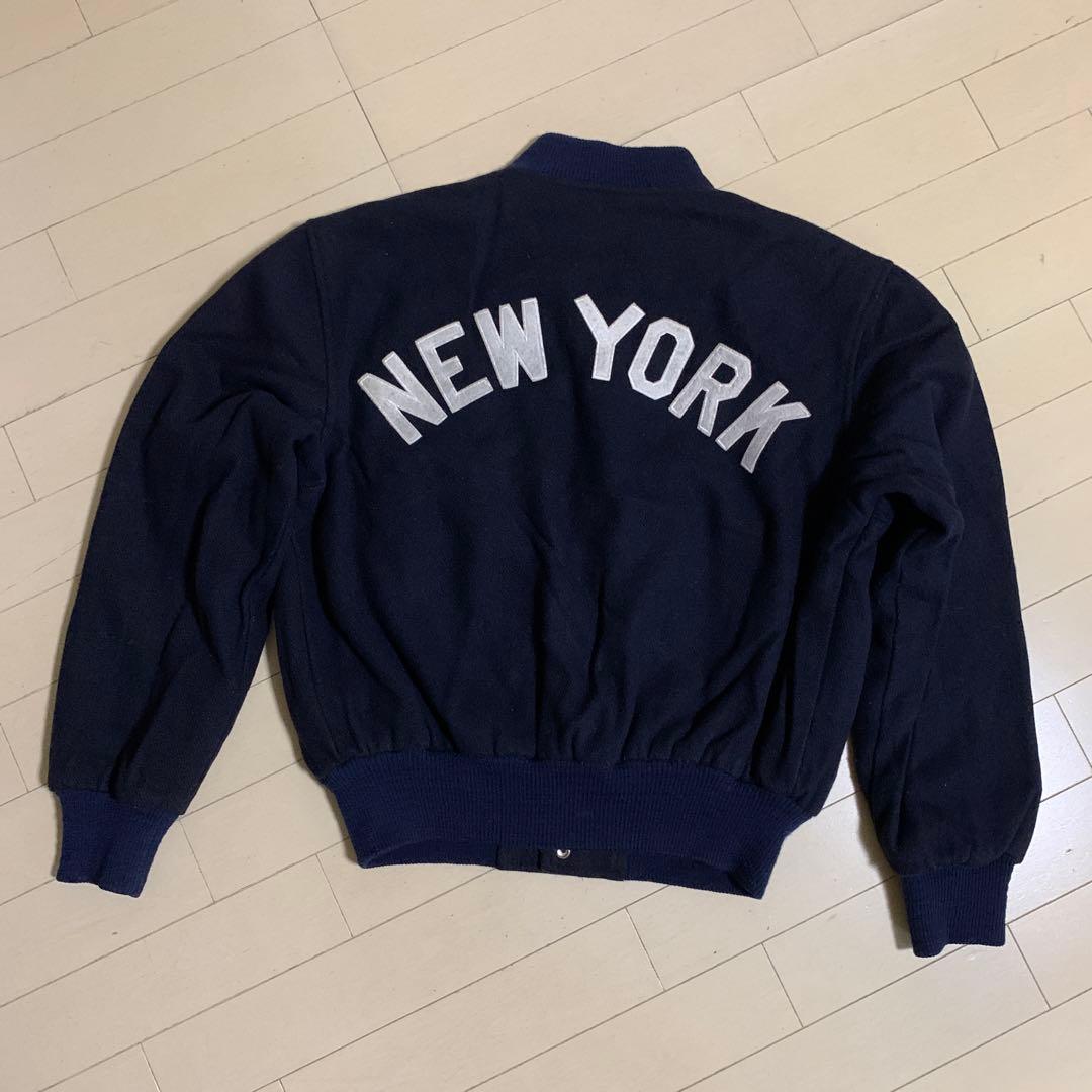 希少 BUTWIN バトウィン ヤンキース ビンテージ スタジャン 程度良好