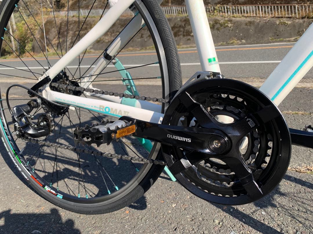 【即乘】送料無料 ビアンキ Bianchi クロスバイクROMAⅣ 24速