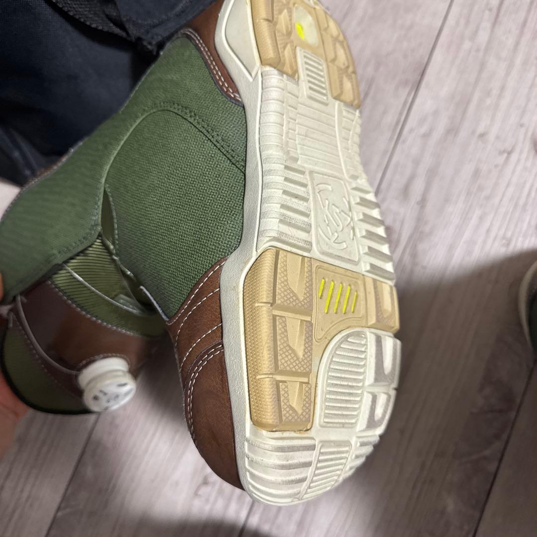 K2 CONTOUR スノーボードブーツ 女性用 オリーブグリーン/ブラウン