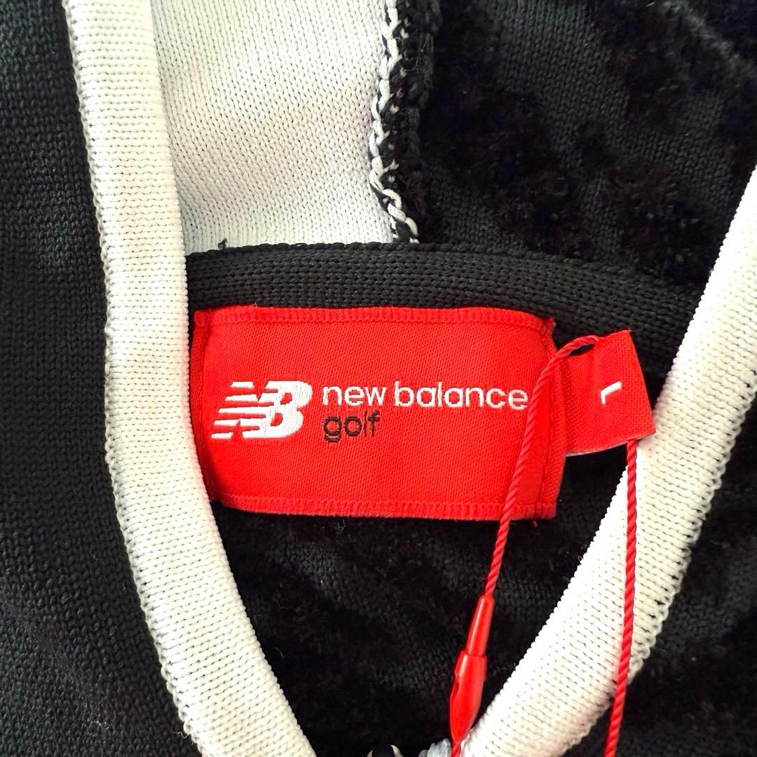 新品⭐️New Balance ニューバランス⭐️ゼブラ柄フルジップフーディ黒