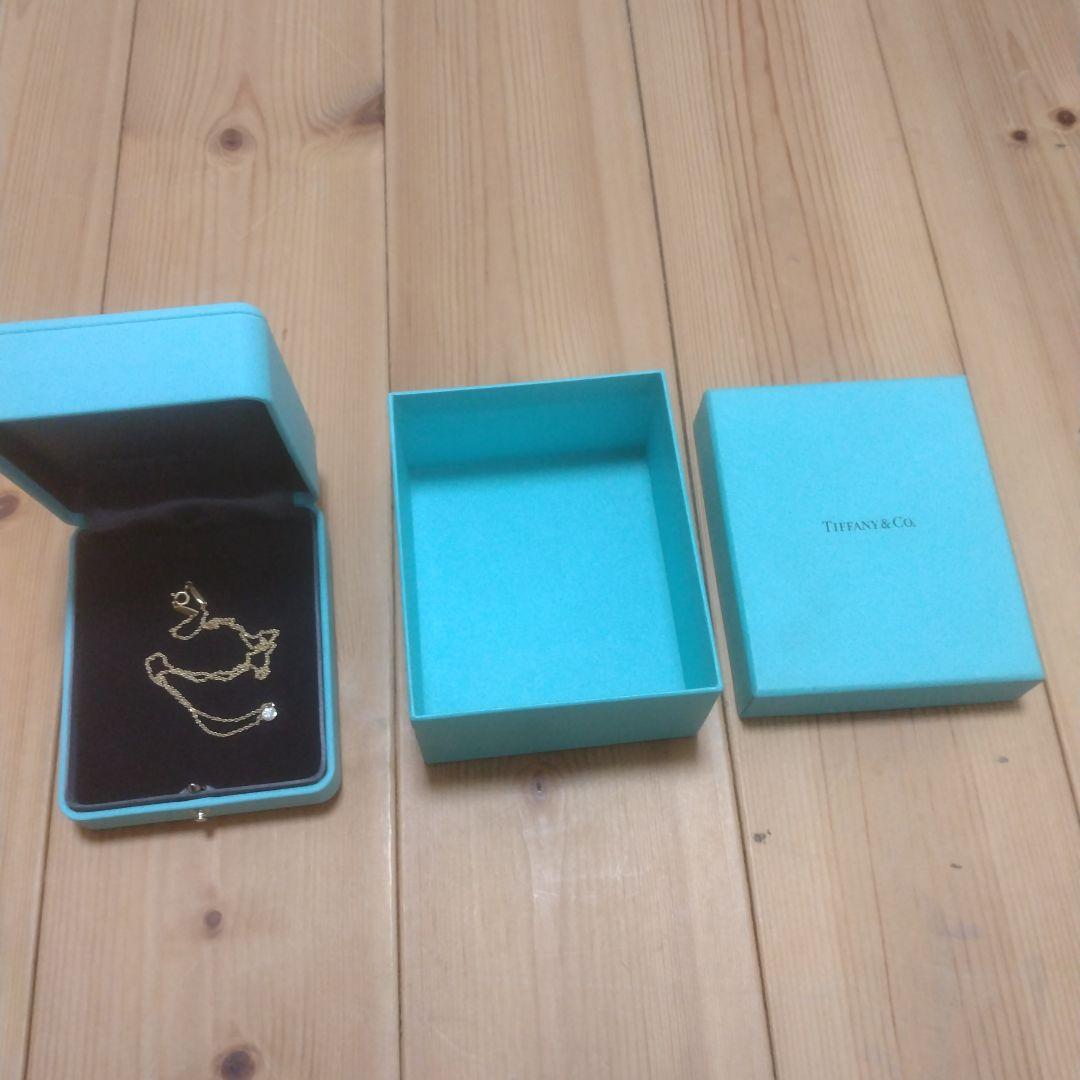 ひ*な様 ティファニー バイザヤード ダイヤ ネックレス K18 ゴールド 定価