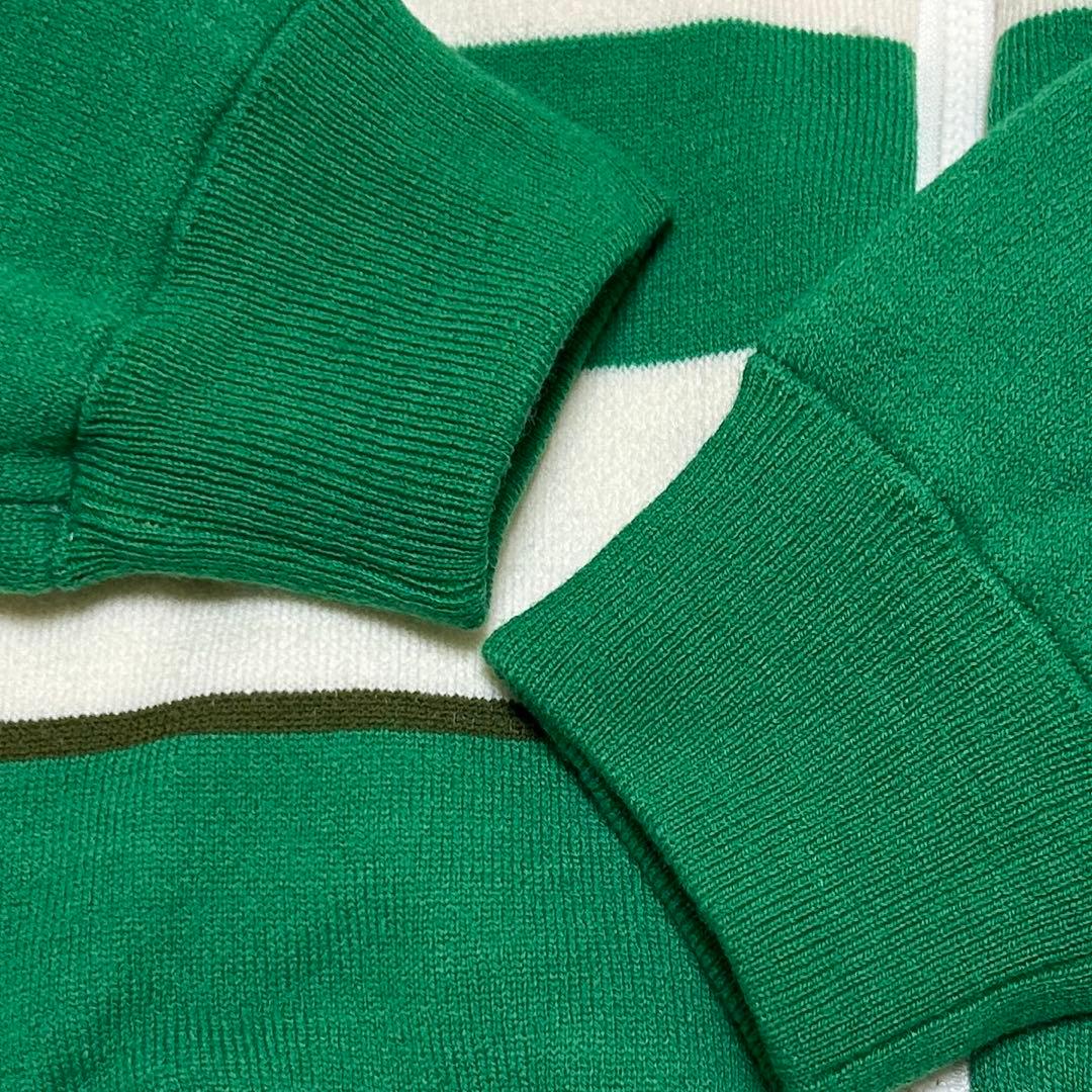 【新品未使用】23区ゴルフ M 2倍可愛い 映えカワ リバーシブルニットブルゾン