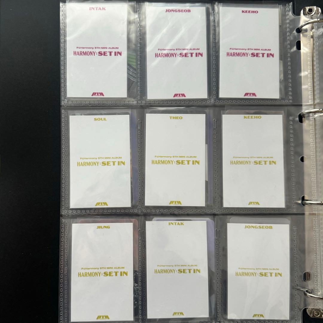 P1Harmony サノク トレカ 9枚セット