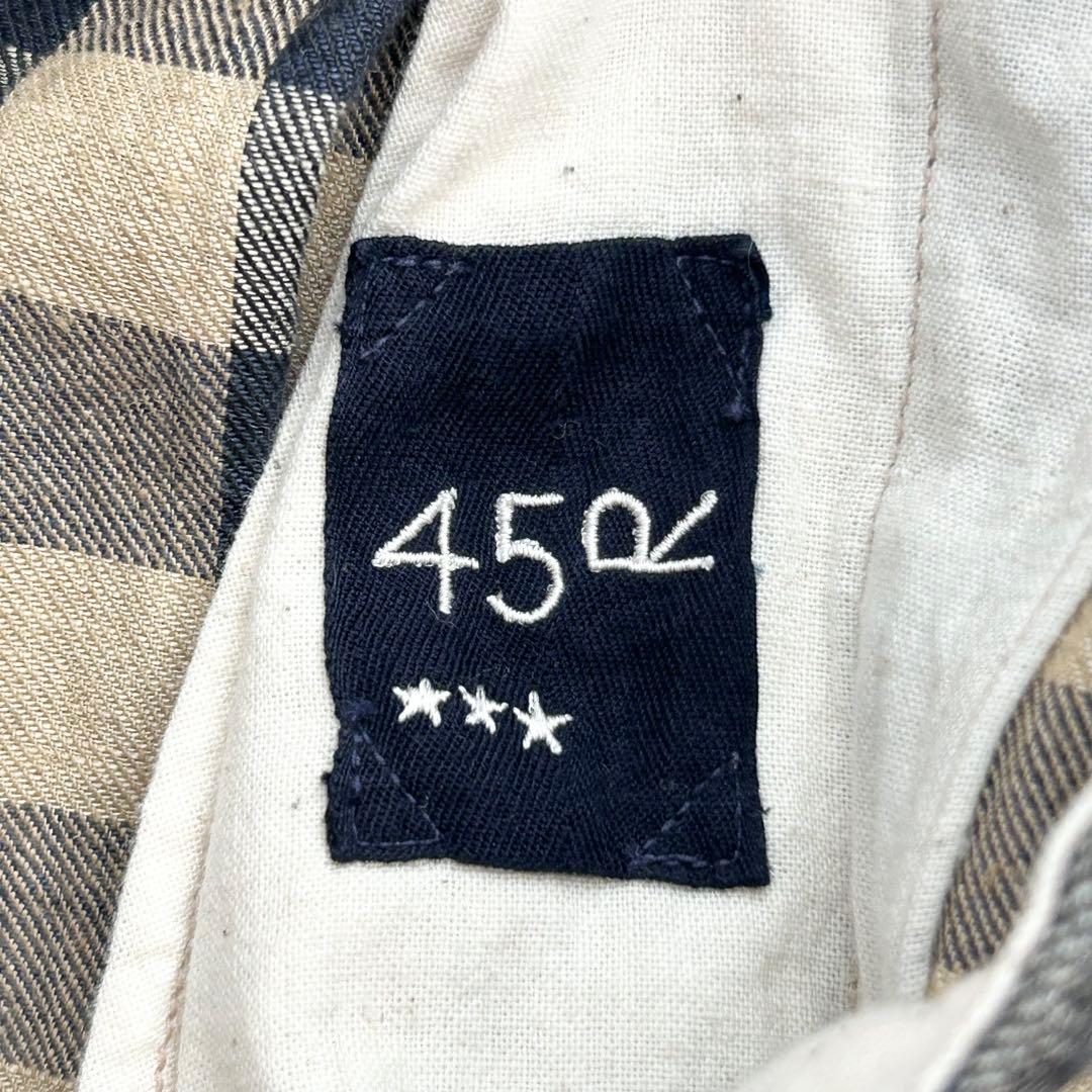 美品✨45R インドリネンツイルのブルマパンツ