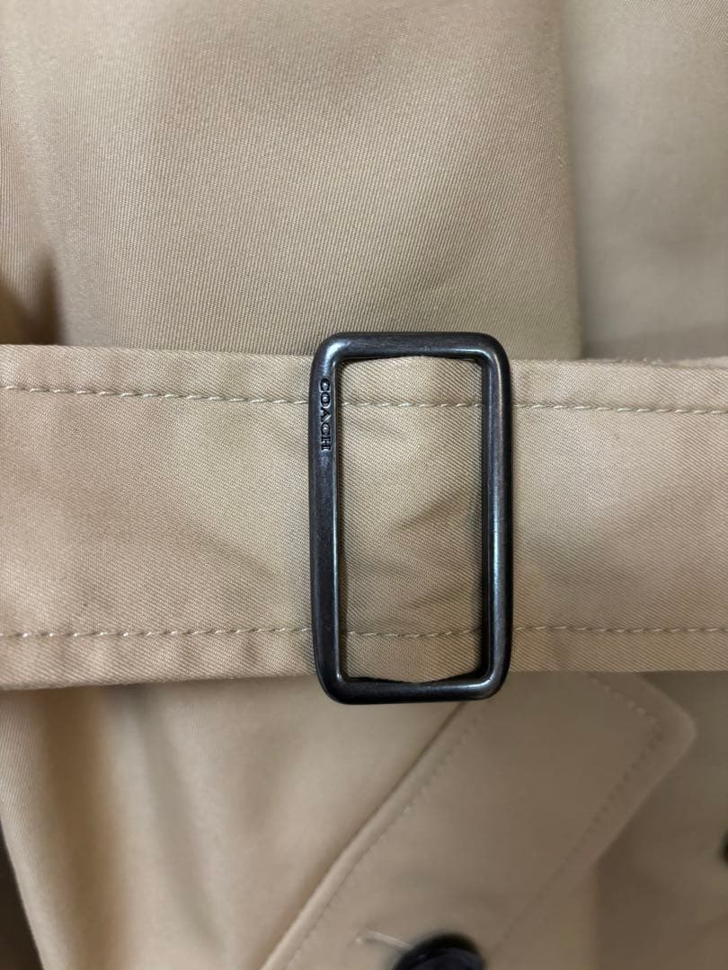 【未使用】コーチcoach 　レディーストレンチコートMサイズ