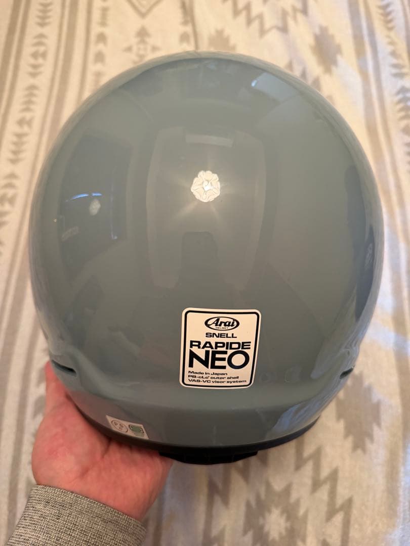 Arai ラパイドネオ ライトブルー XL