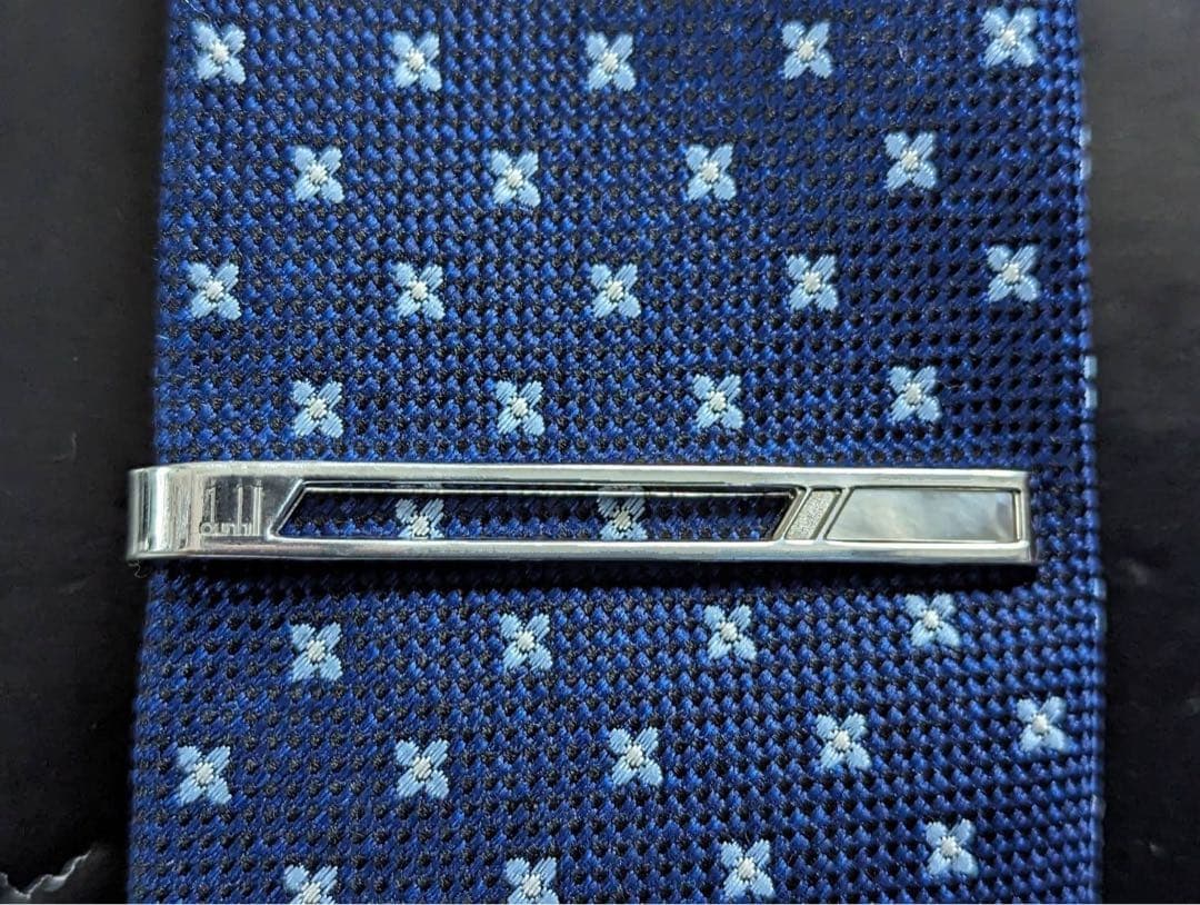 ◆dunhill ネクタイピン シェル No.1104