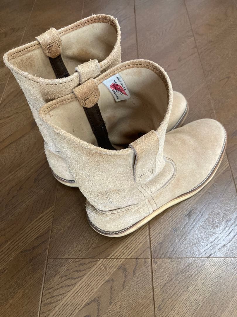 最終価格！廃番　レッドウイング　ペコスブーツ　羽タグ