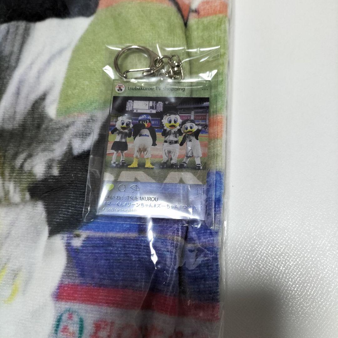 東京ヤクルトスワローズ マーくん セルフパチリフェイスタオル　未開封品