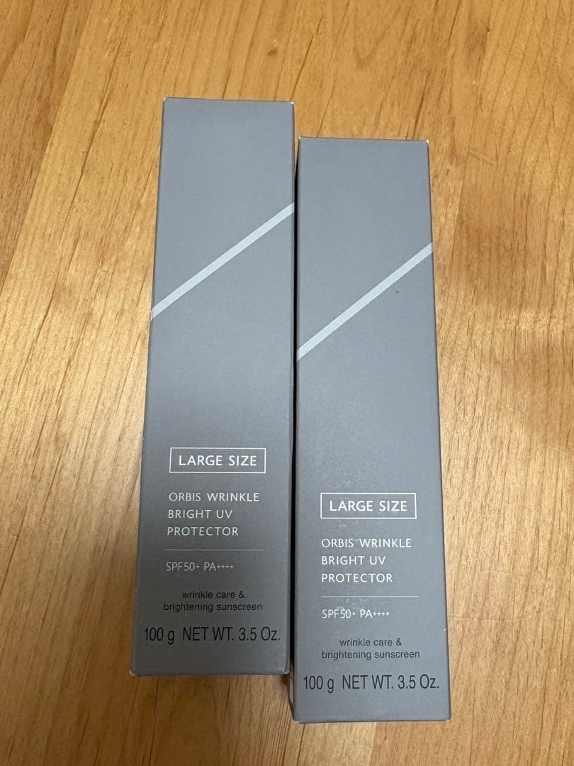 オルビス　日焼け止め　リンクルブライトＵＶプロテクター　ラージサイズ　１００ｇ