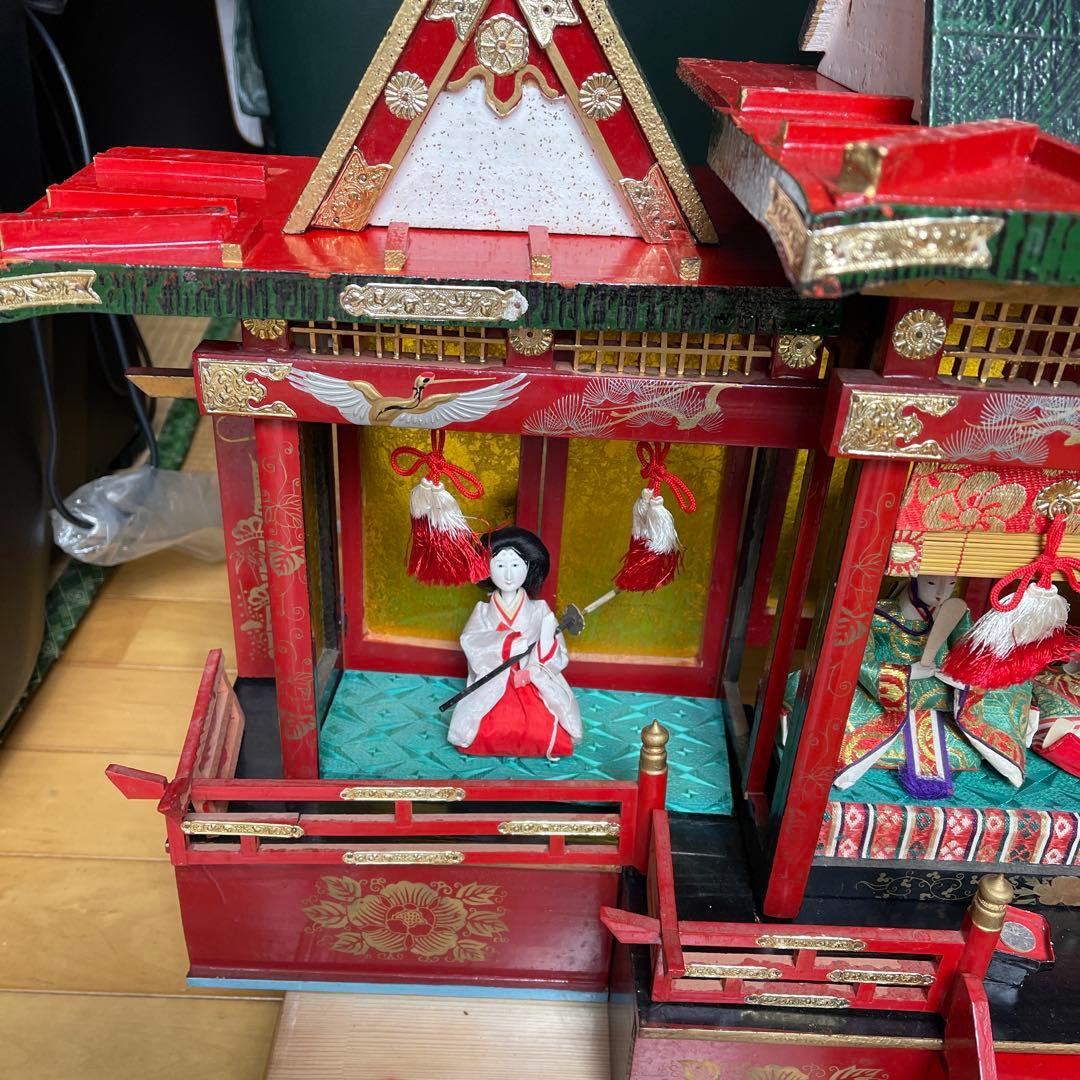 希少　御所飾り雛人形　昭和初期レトロ