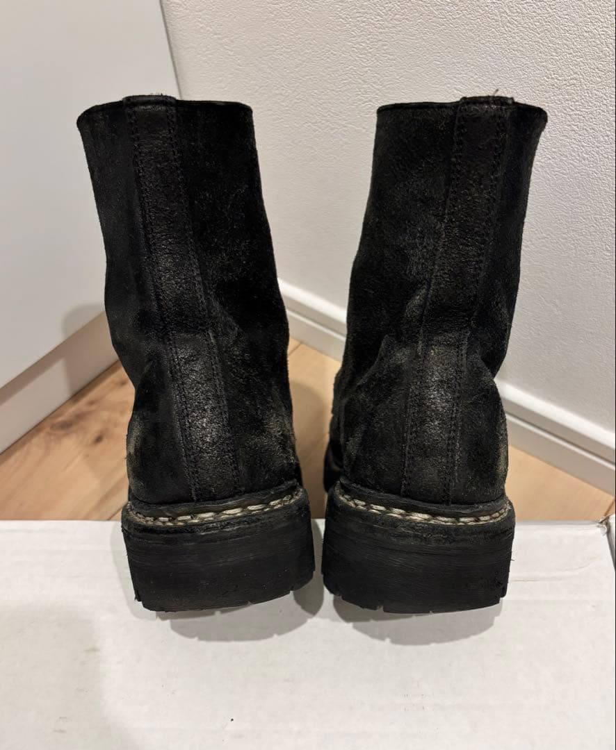 週末限定価格　GUIDI ZIPPED BIG DADDY BOOTS 41