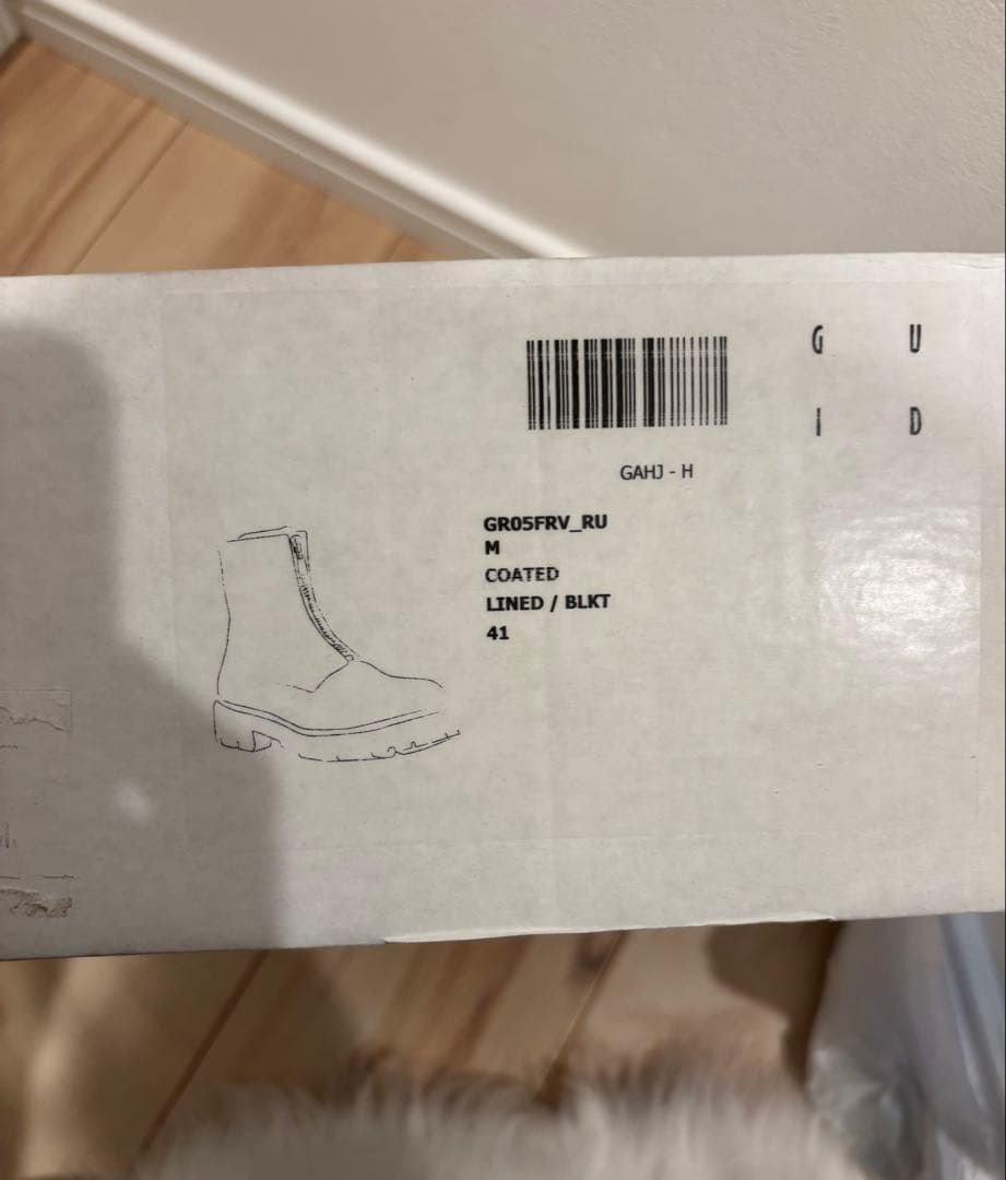 週末限定価格　GUIDI ZIPPED BIG DADDY BOOTS 41