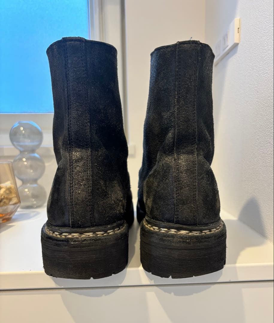 週末限定価格　GUIDI ZIPPED BIG DADDY BOOTS 41