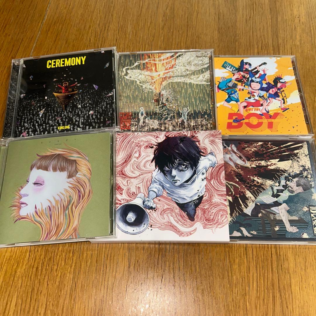 KING GNU 関連CDセット『ステッカー/ピック付き』