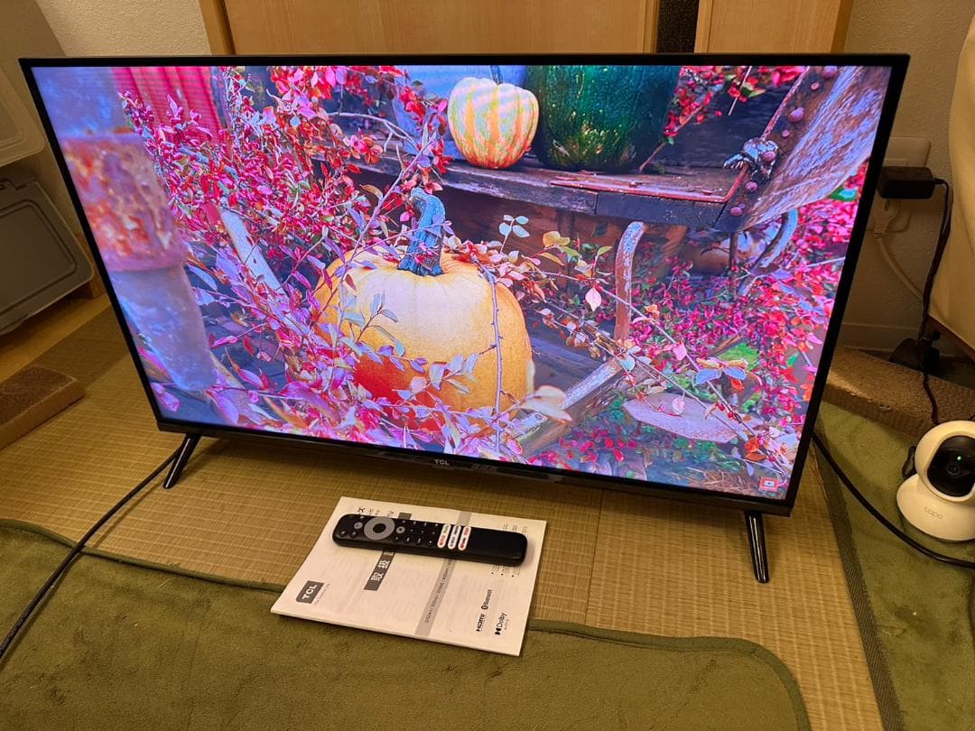 23年製超極美品！TCL 32S54H スマートテレビ　チューナーレス　32型