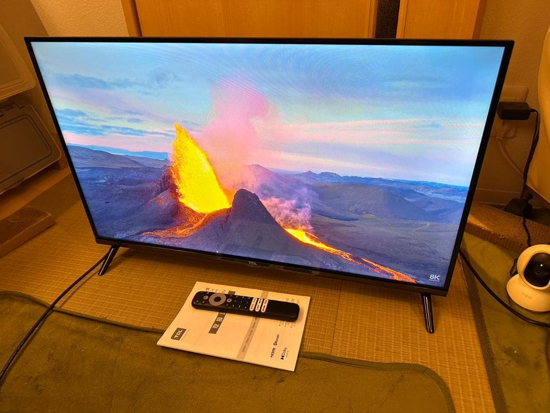 23年製超極美品！TCL 32S54H スマートテレビ　チューナーレス　32型