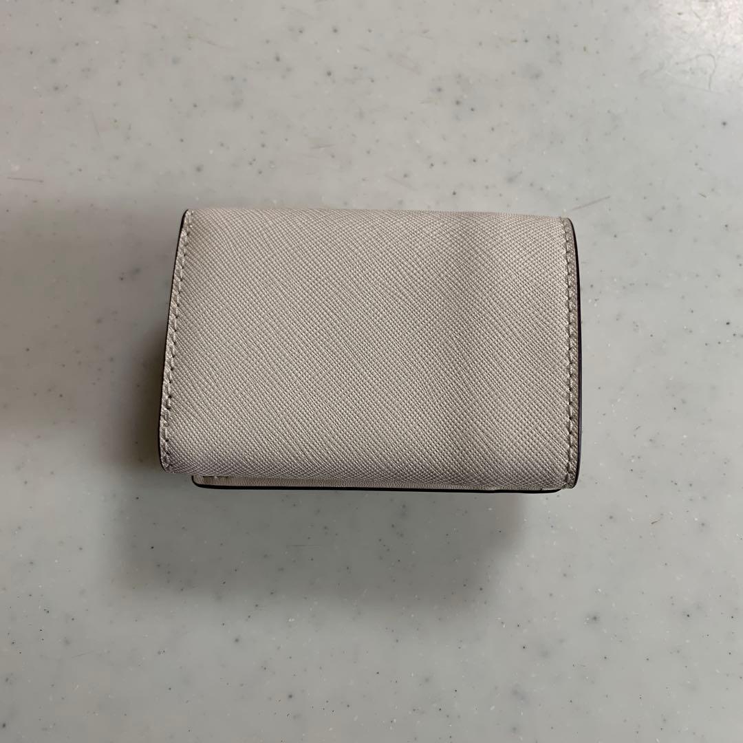 MICHALE KORS 新品未使用　三つ折り財布　ホワイト