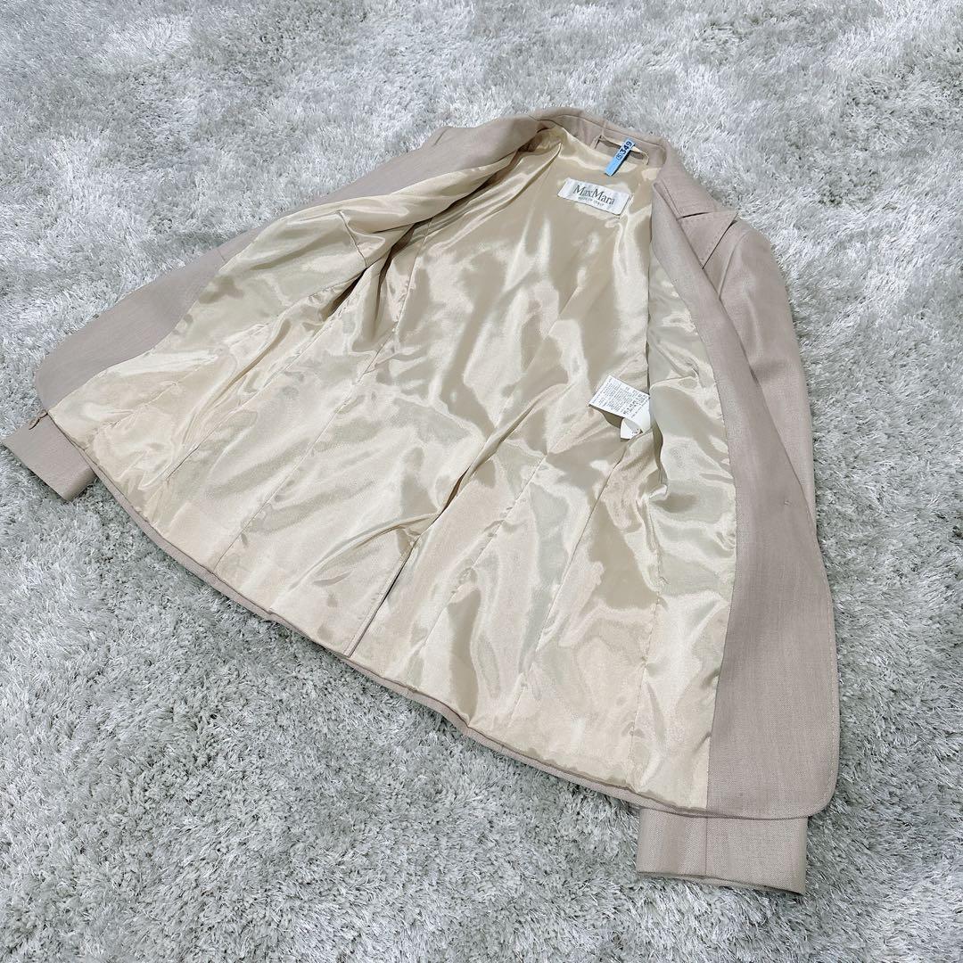 MAXMARA マックスマーラ スーツ　ジャケット　スカート ウール　シルク