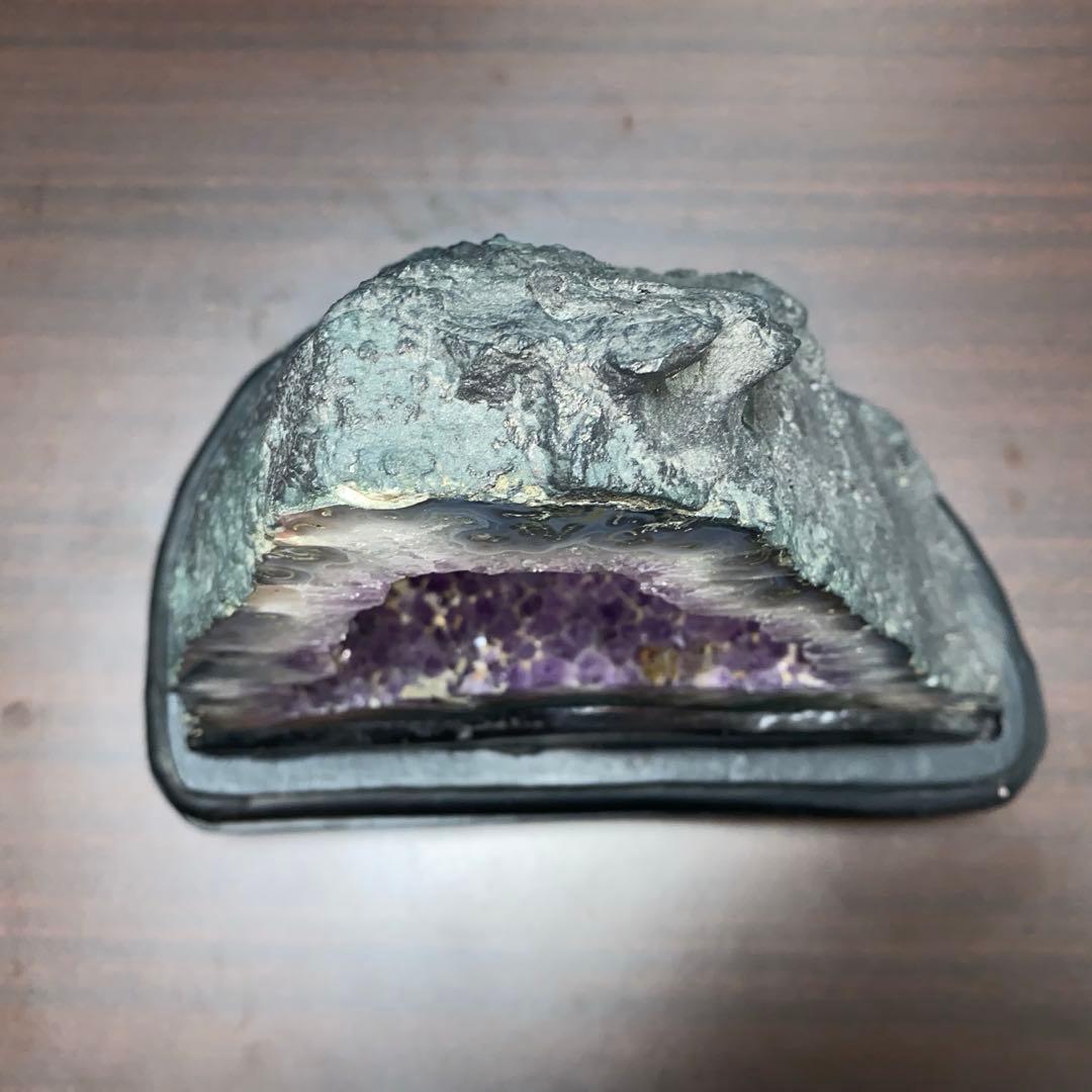 アメジストドーム　台座付き