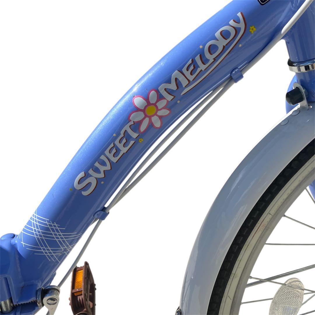 Sweet Melody 子供用自転車 24インチ シマノ 6段変速 折りたたみ