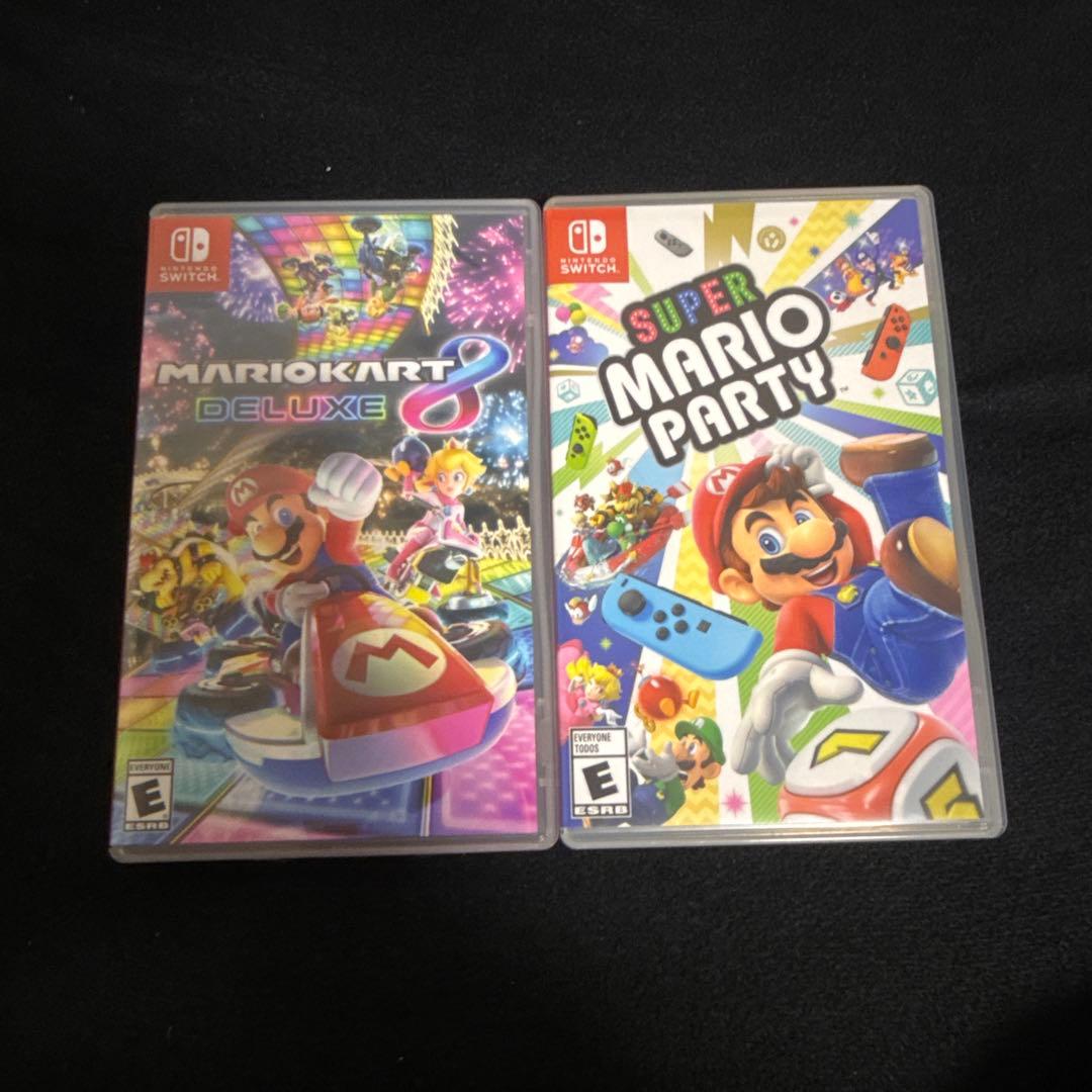 スーパーマリオパーティとマリオカート8 デラックス