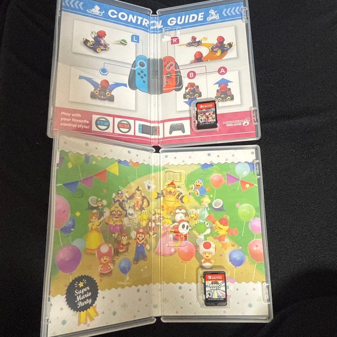 スーパーマリオパーティとマリオカート8 デラックス