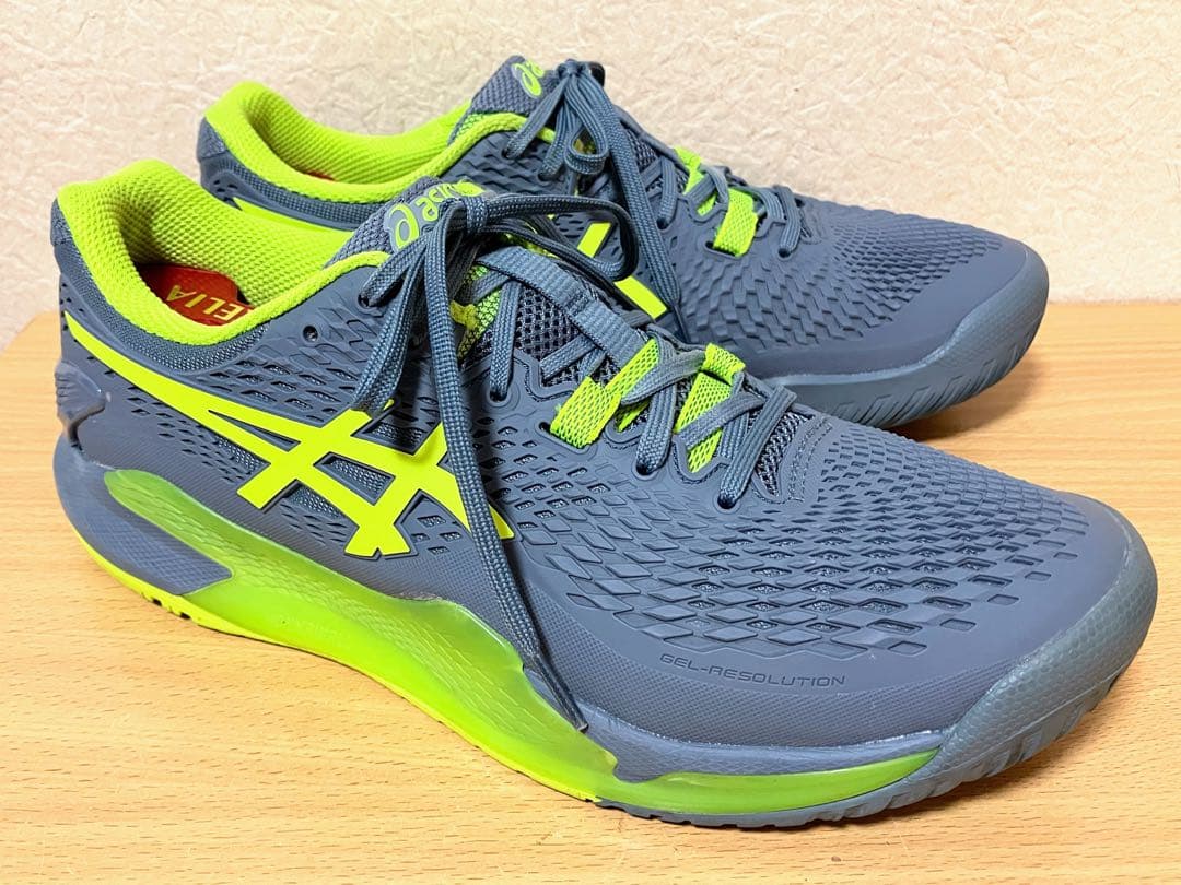 ★状態良好！ASICS GEL-RESOLUTION 9 ゲルレゾリューション9