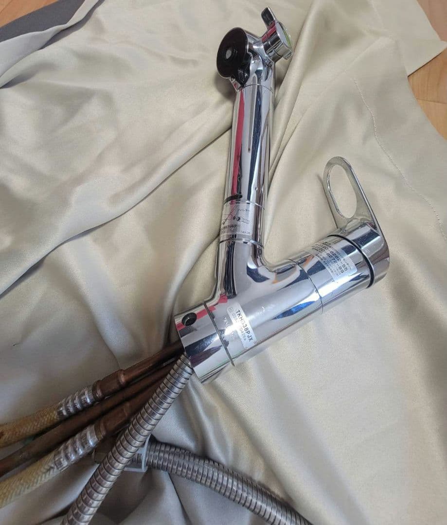 【TOTO】浄水器用クロムメッキ蛇口