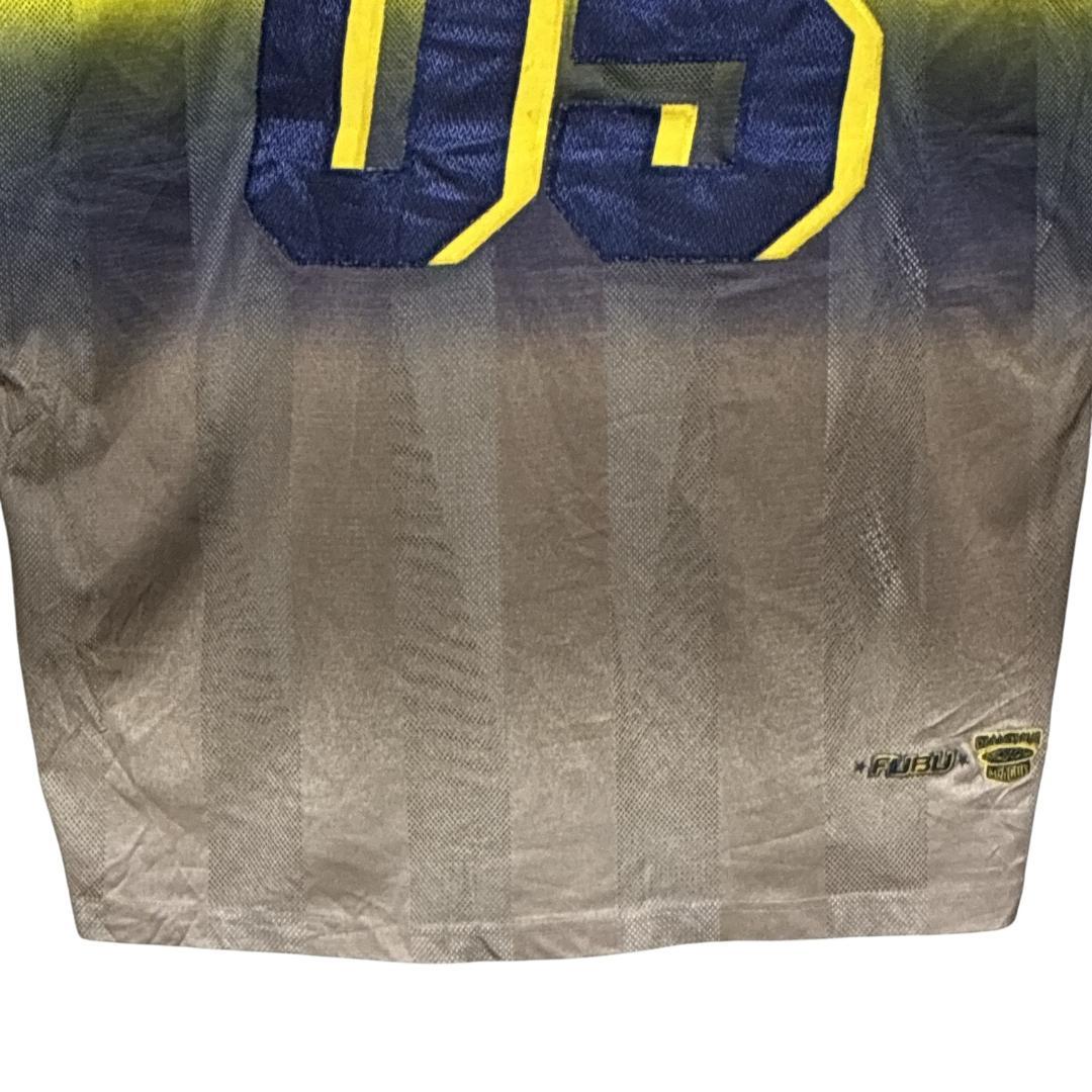 FUBU フブ ユニフォーム ゲームシャツ 両面刺繍 2XL 古着 ヒップホップ