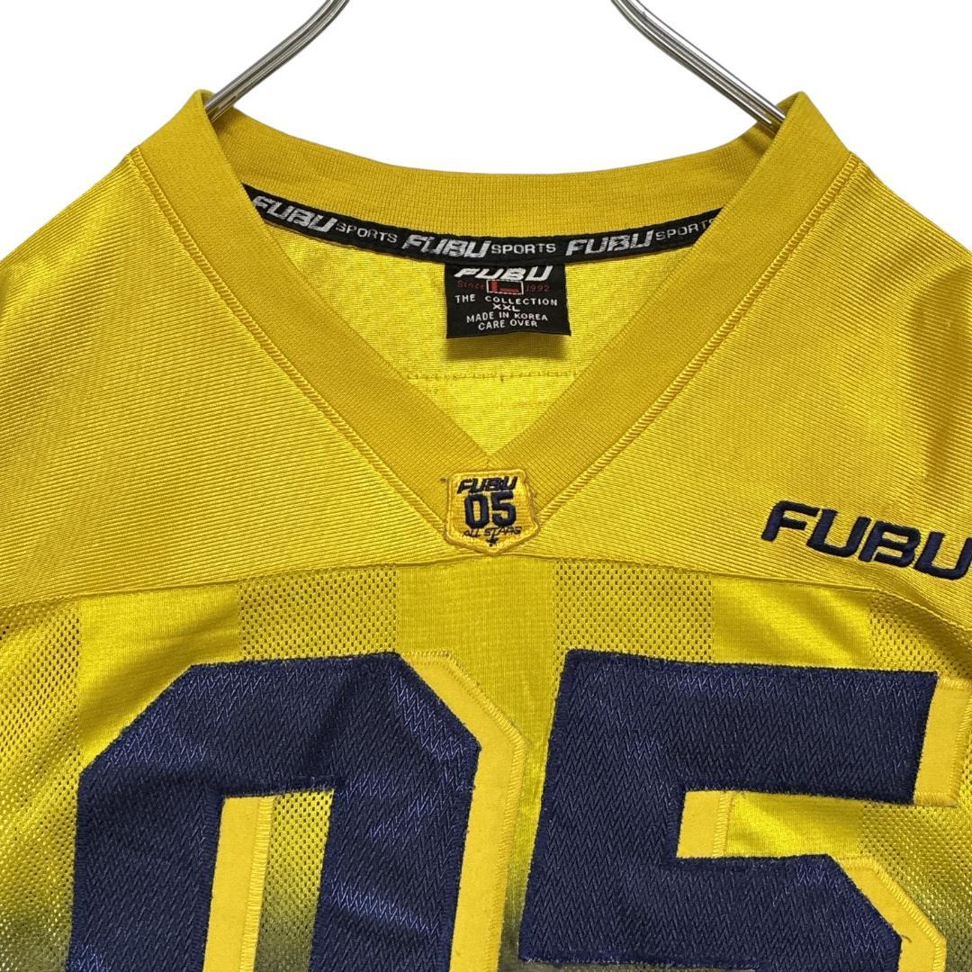 FUBU フブ ユニフォーム ゲームシャツ 両面刺繍 2XL 古着 ヒップホップ