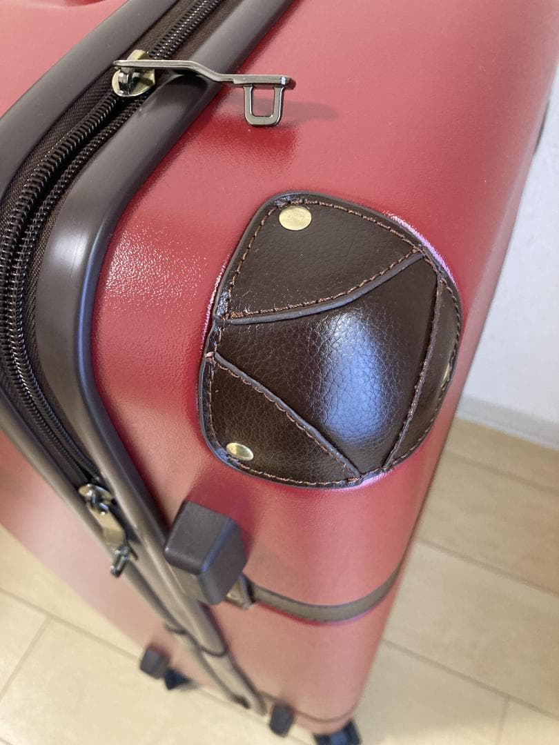 新品未使用タグつき　ACE サークルZ スーツケース　赤　Lサイズ