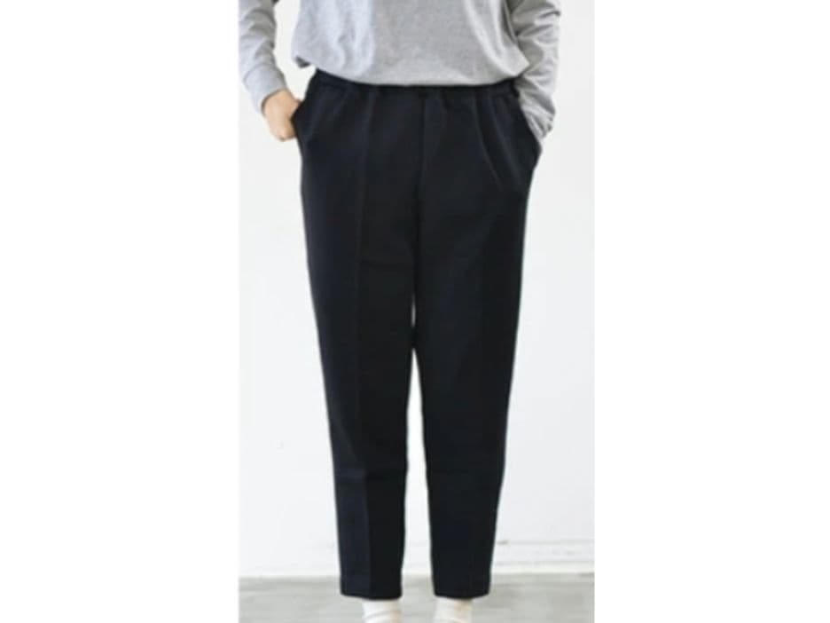 mizuiro ind 肉厚 ポンチ ジャージー パンツ 総ゴム ミズイロインド