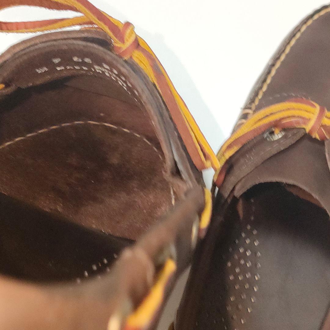 未使用 エルエルビーン L.L.Bean カスコベイボートモック デッキシューズ