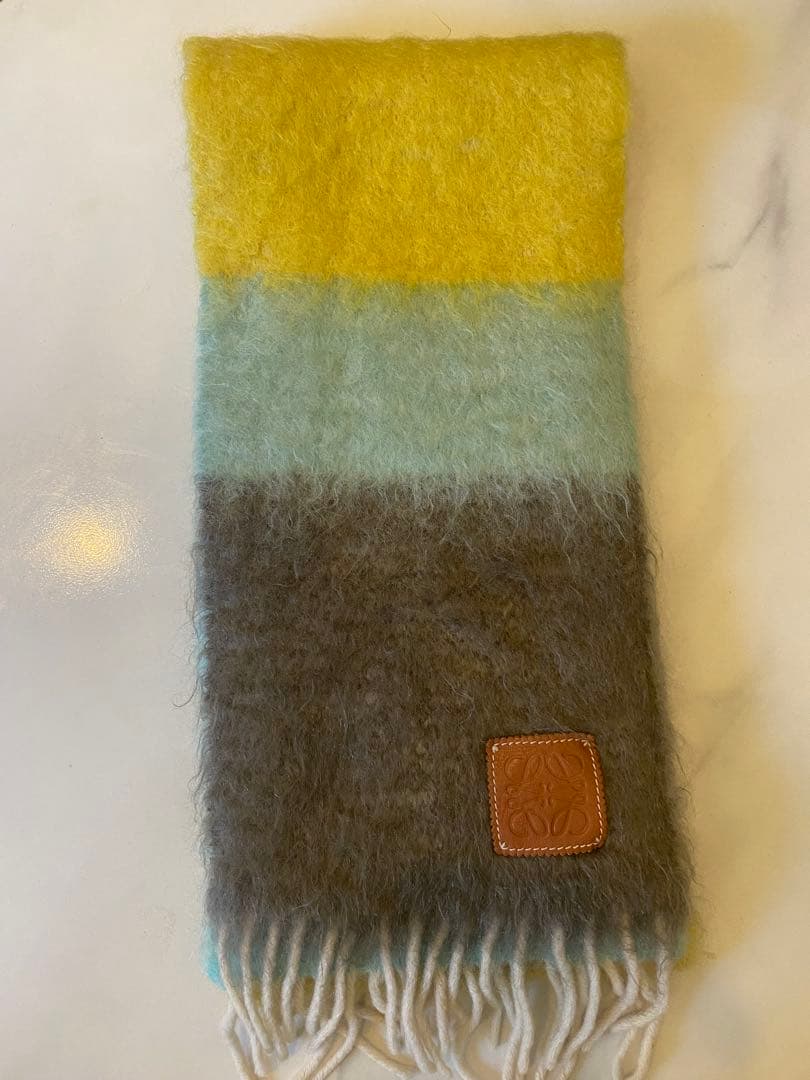 【最終お値下げ】LOEWE モヘヤマフラー