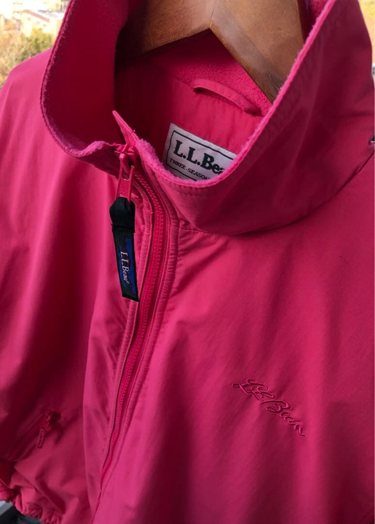 オールピンク！！L.L.Bean THREE SEASON JACKET