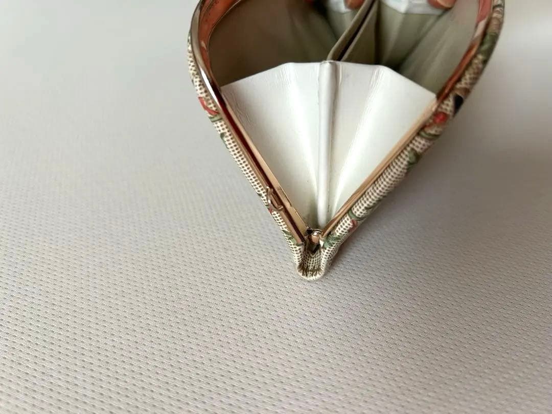 Natalie Lete ナタリーレテ 文庫屋大関 がま口財布 花 フラワー