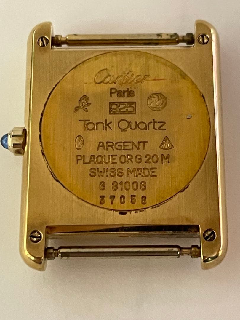 時計 Cartier tank quartz