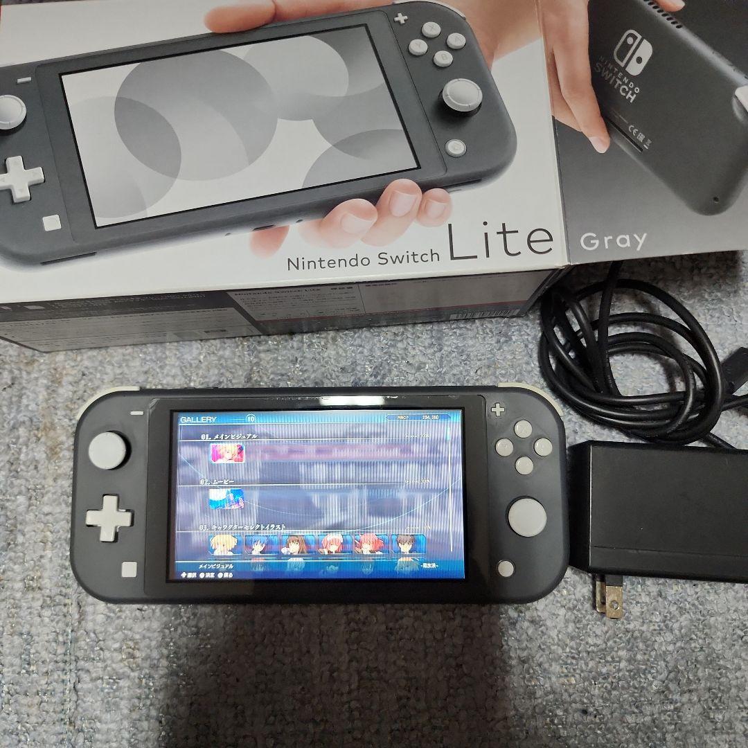 Nintendo Switch Lite　グレー　ジャンク