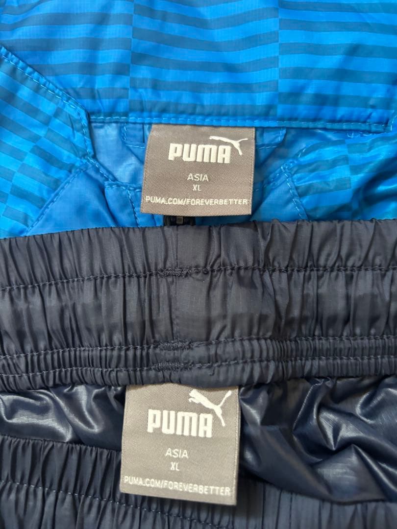 帝京　PUMA ピステ上下 TEIKYO XL 青