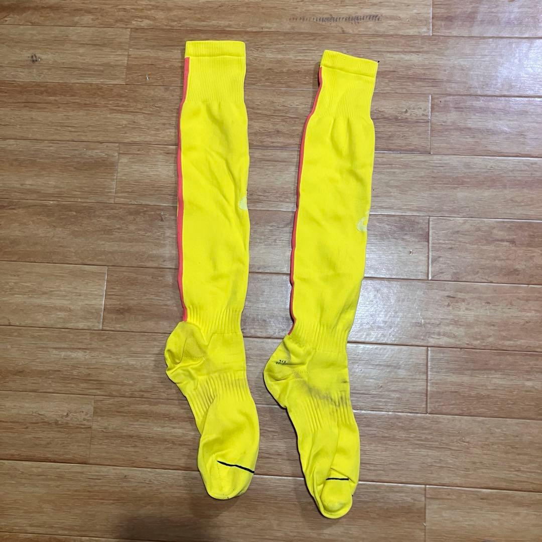 ヴィッセル神戸 ユニフォーム ソックス ユース 支給品　アシックス 3XL