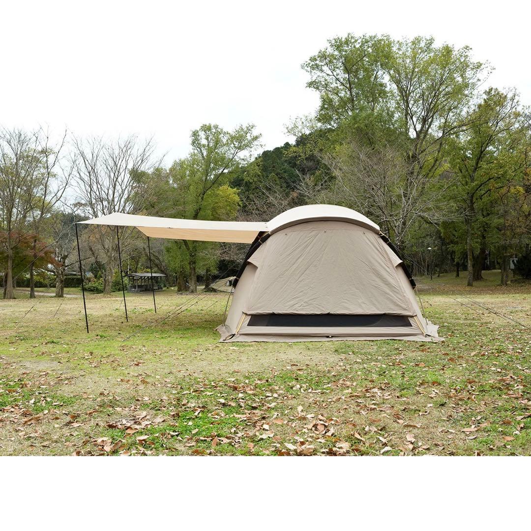 【総額11万超/極美品】ビジョンピークス クアトロアーチ2ルームテント＋RF