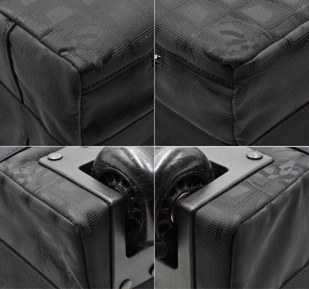 N2920 美品!! シャネル ニュートラベルライン ナイロン2輪 スーツケース